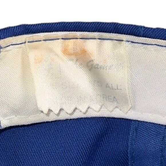 The Game 90s Vintage Chicago Cubs Snapback Hat Blue / White Adjustable OS - Picture 7 of 8